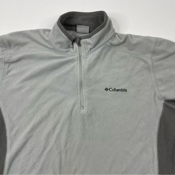 Columbia Two Tone Fleece Quarter Zip Pullover - Picture 3 of 7